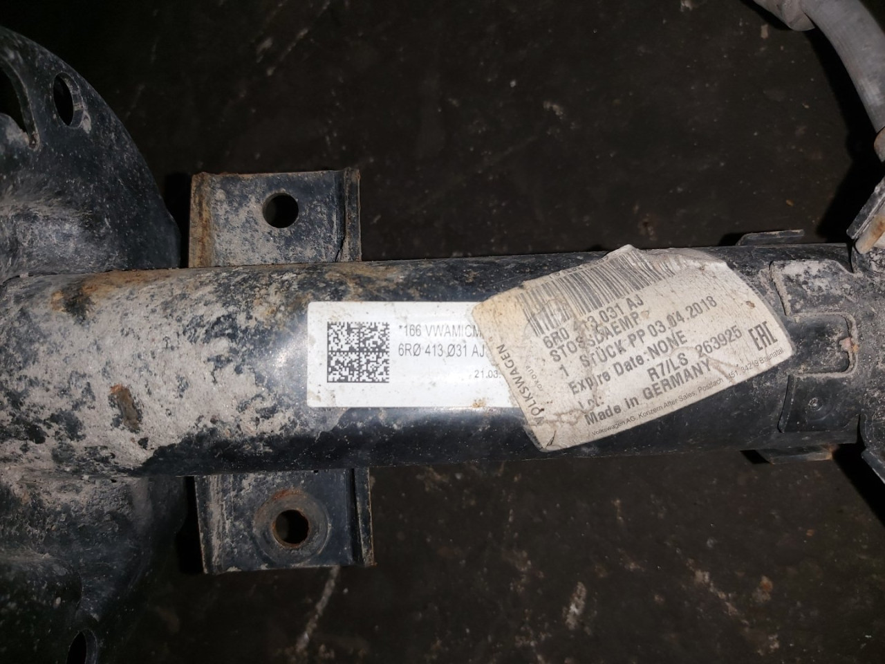 DIJELOVI AMORTIZER VW POLO > 09-14 6R0413031AJ