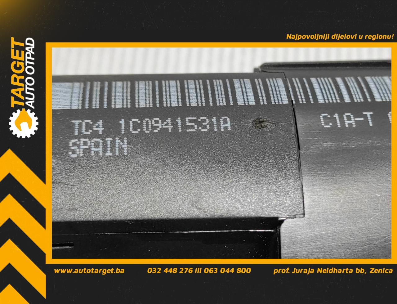 DIJELOVI PREKIDACI SVJETLA VW PASSAT B5 > 96-00 1C0941531A