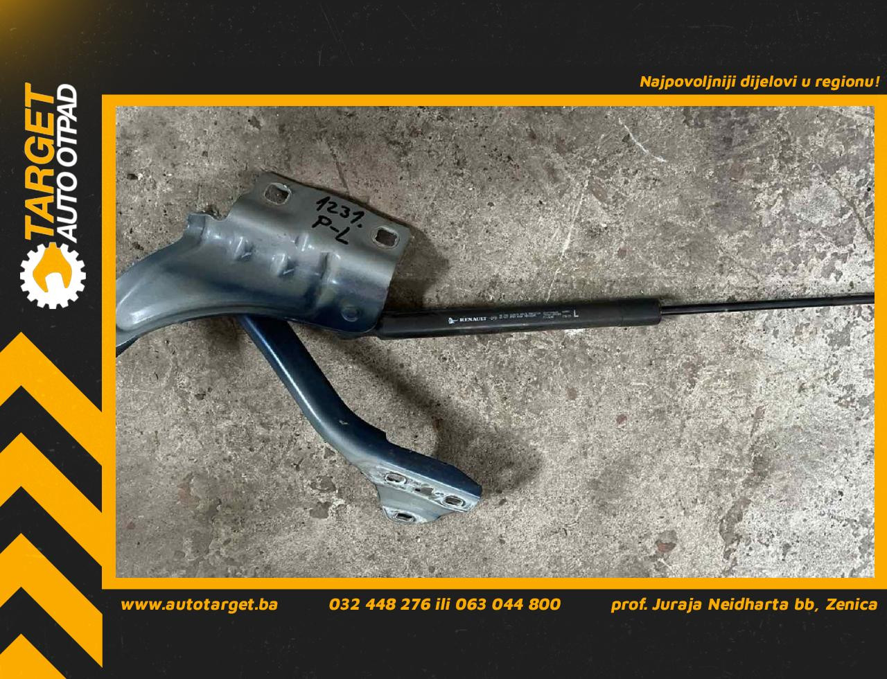 DIJELOVI SKARE OD HAUBE RENAULT MEGANE > 16-20