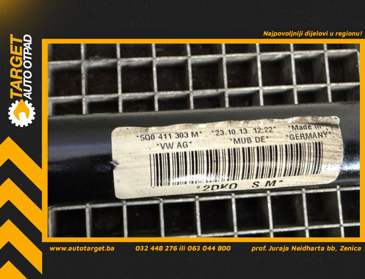 DIJELOVI BALANS STANGA VW GOLF 7 > 12-16 1.6 5Q0411303M