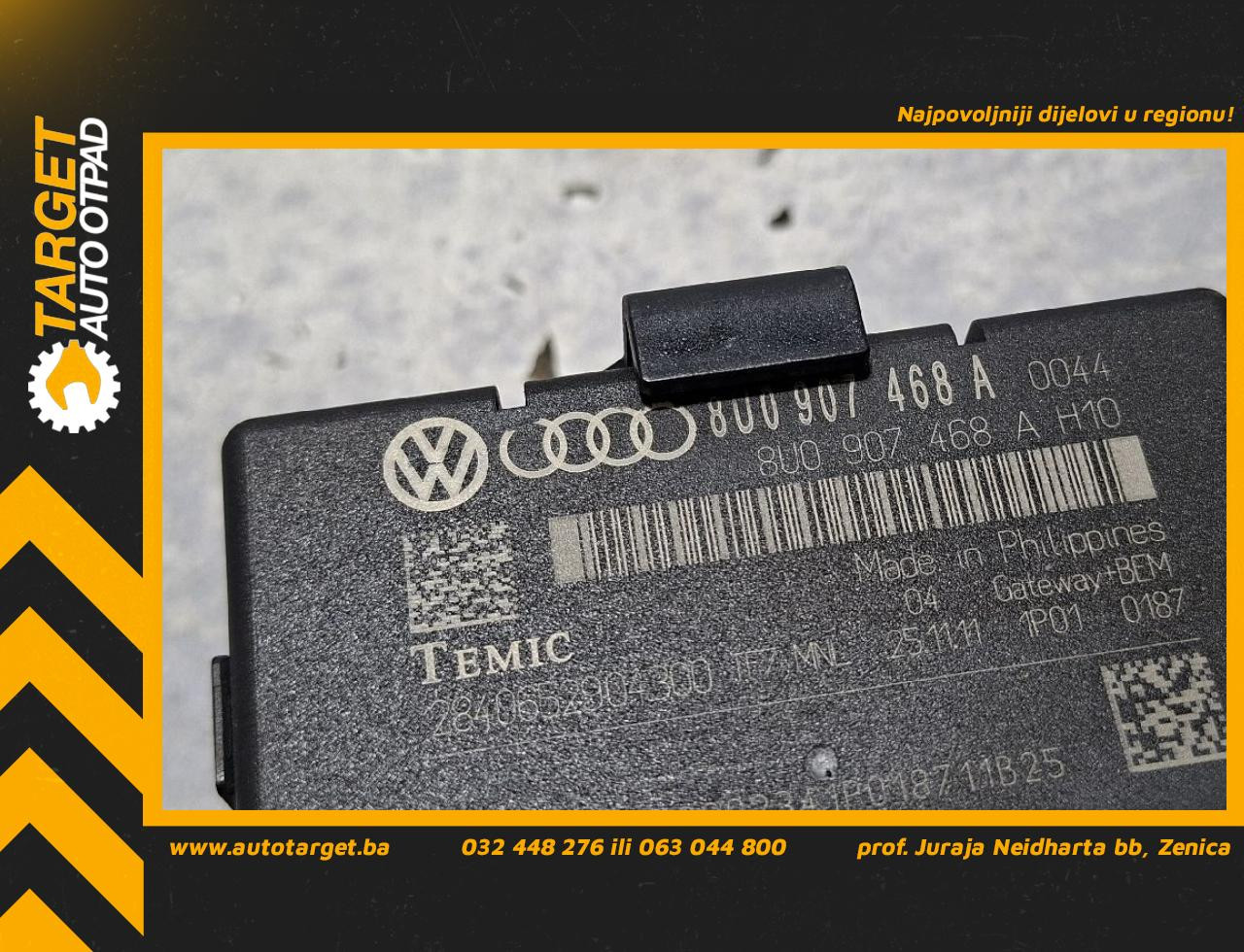 DIJELOVI ELEKTRONIKA MODUL AUDI Q3 > 11-15 2.0 8U0907468A