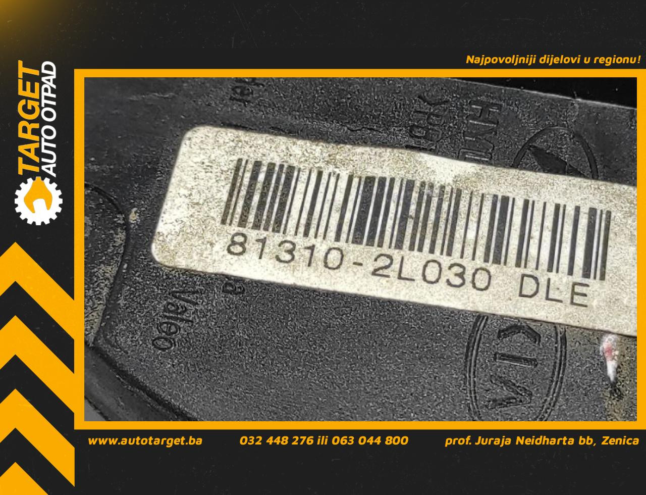 DIJELOVI BRAVA VRATA HYUNDAI I30 > 10-12 1.6 81310-2L030