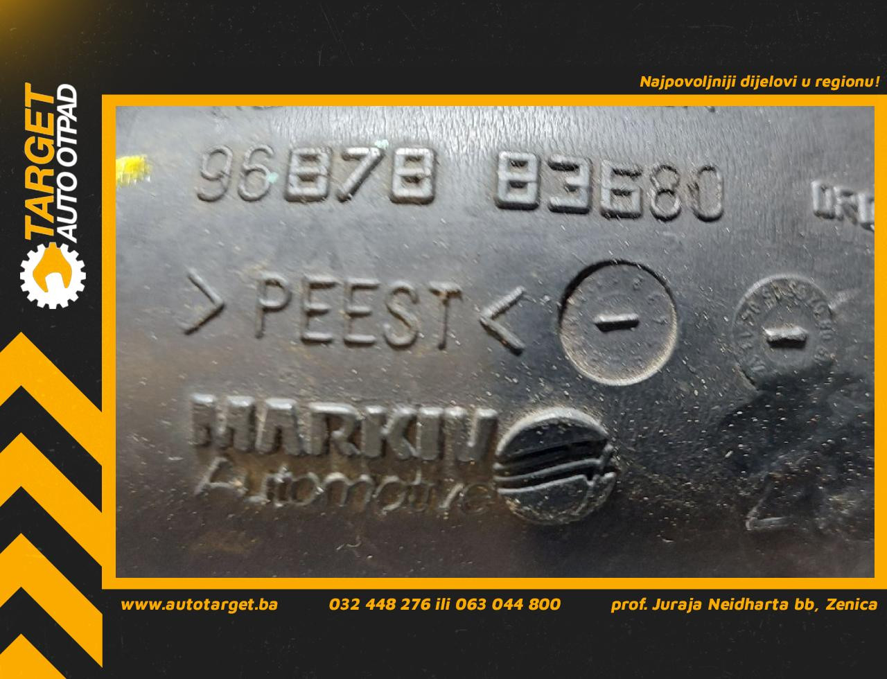 DIJELOVI CRIJEVO CITROEN BERLINGO > 08-11 9687883780