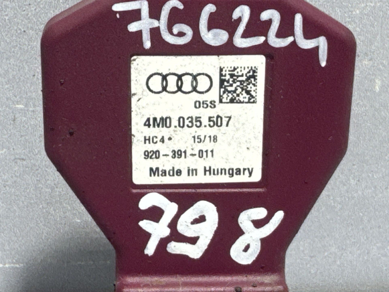ANTENA AUDI A5 (F5) COUPE > 17 - 24 4M0035507