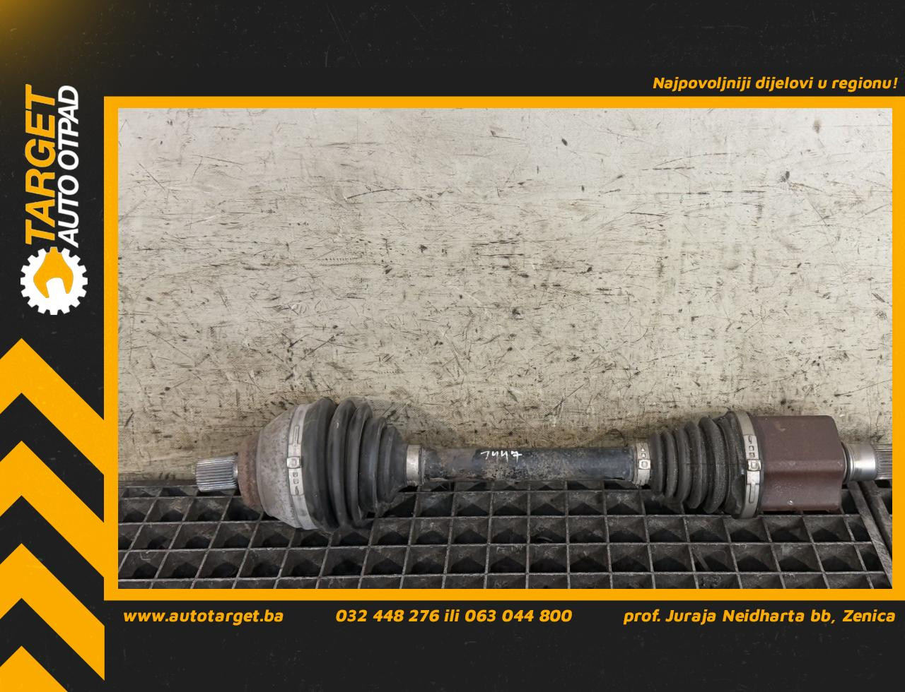 DIJELOVI POLUOSOVINA VW PASSAT B8 > 14-19 2.0