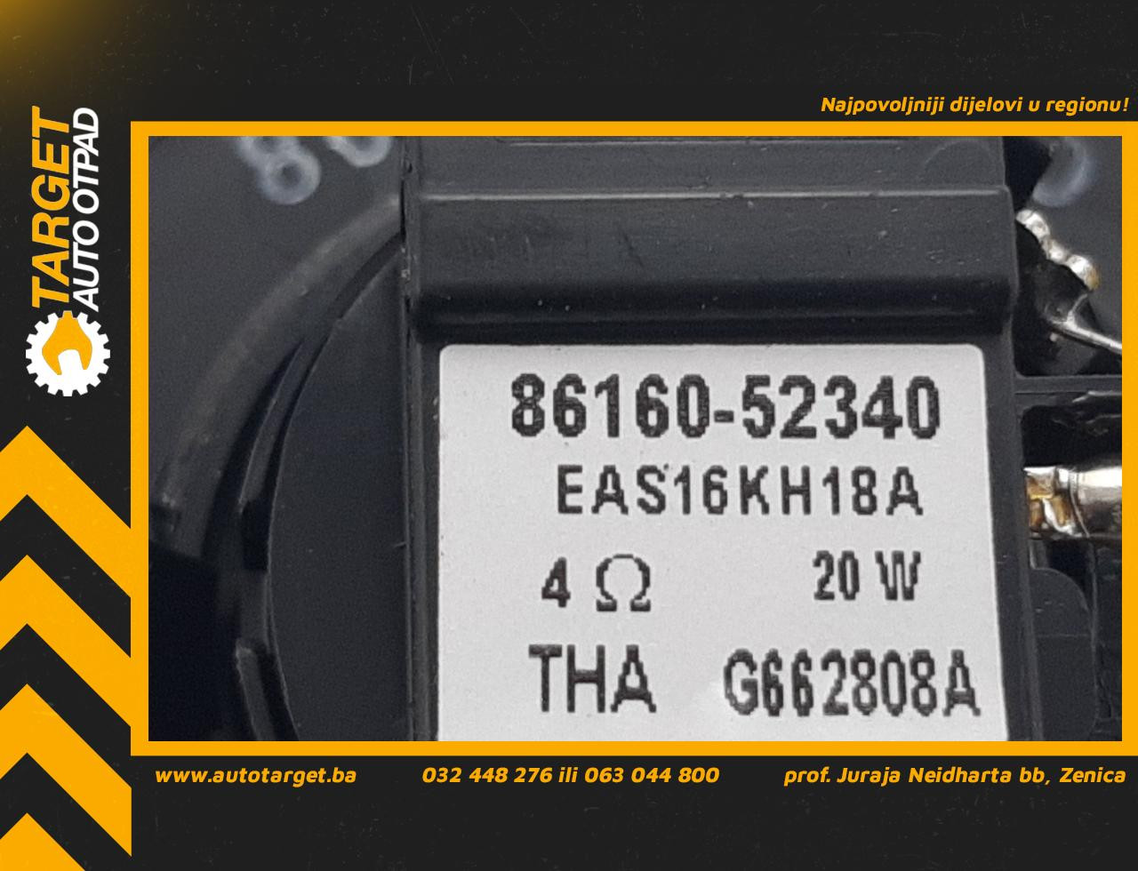 DIJELOVI ZVUCNIK TOYOTA RAV 4 > 15-18 2.5 8616052340
