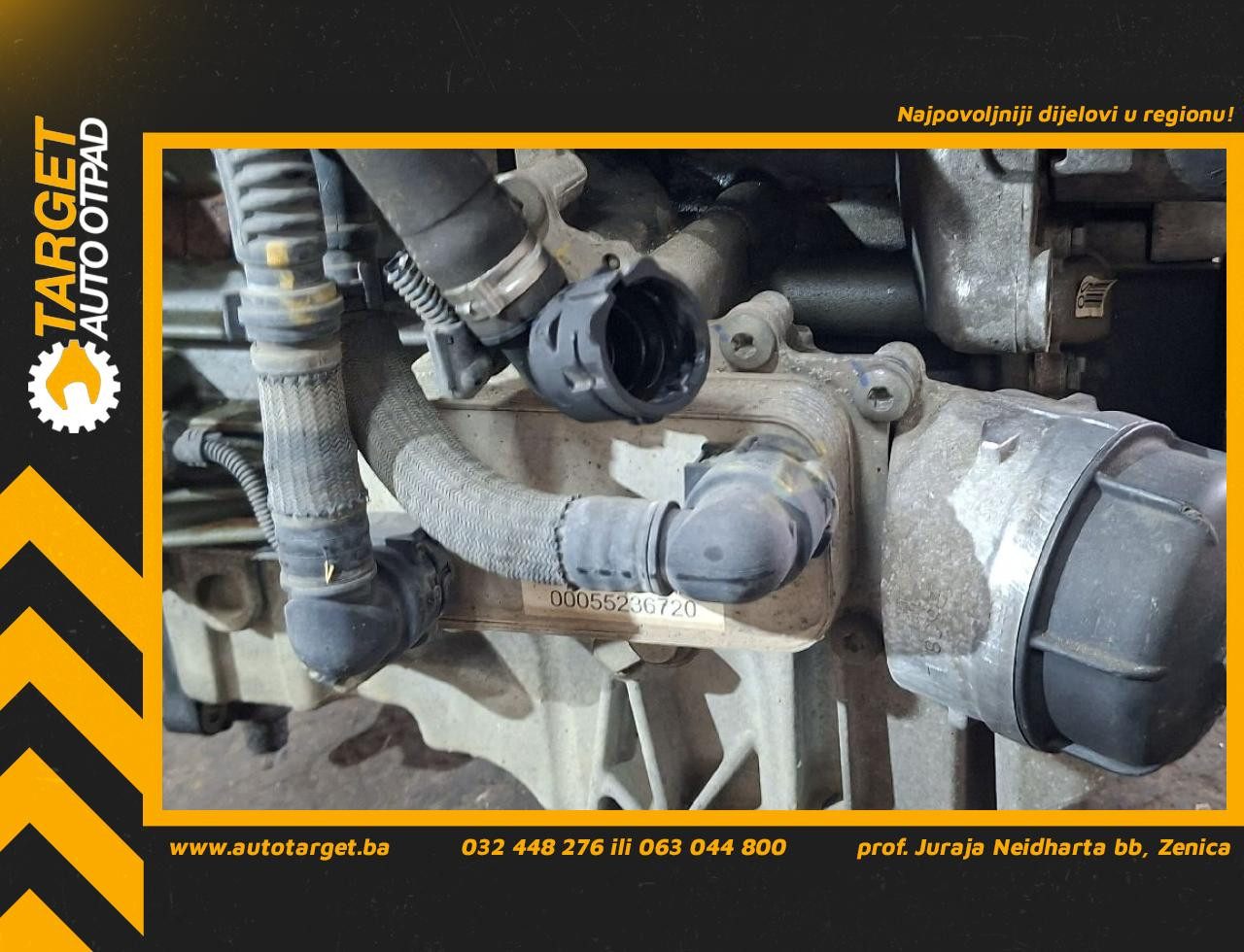 DIJELOVI KUCISTE FILTERA ULJA FIAT 500L > 12-17 55236720