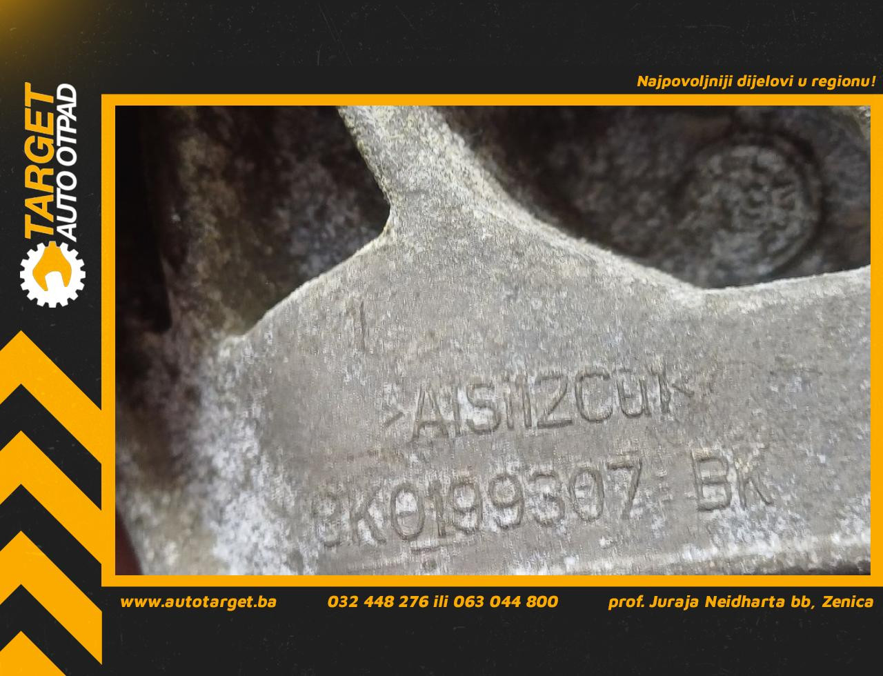 NOSAC MOTORA AUDI A5 (8T) SPORTBACK > 07-11 8K0199307BK