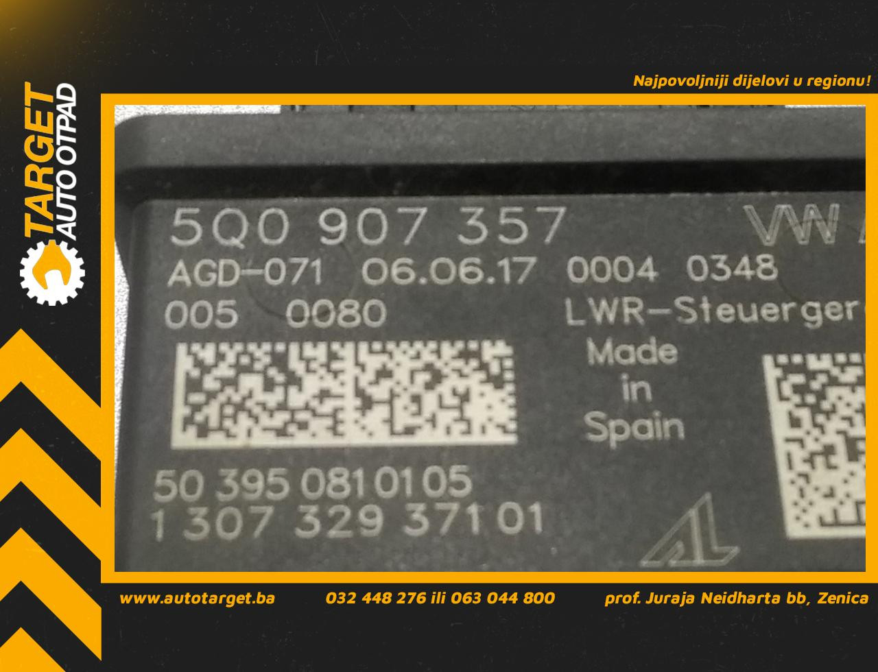 DIJELOVI ELEKTRONIKA MODUL VW GOLF 7 > 12-16 5Q0907357
