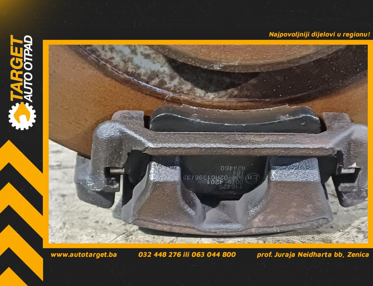 DIJELOVI KOCIONA KLJESTA AUDI Q5 (FY) > 17 - 20  2.0 80A615406LA