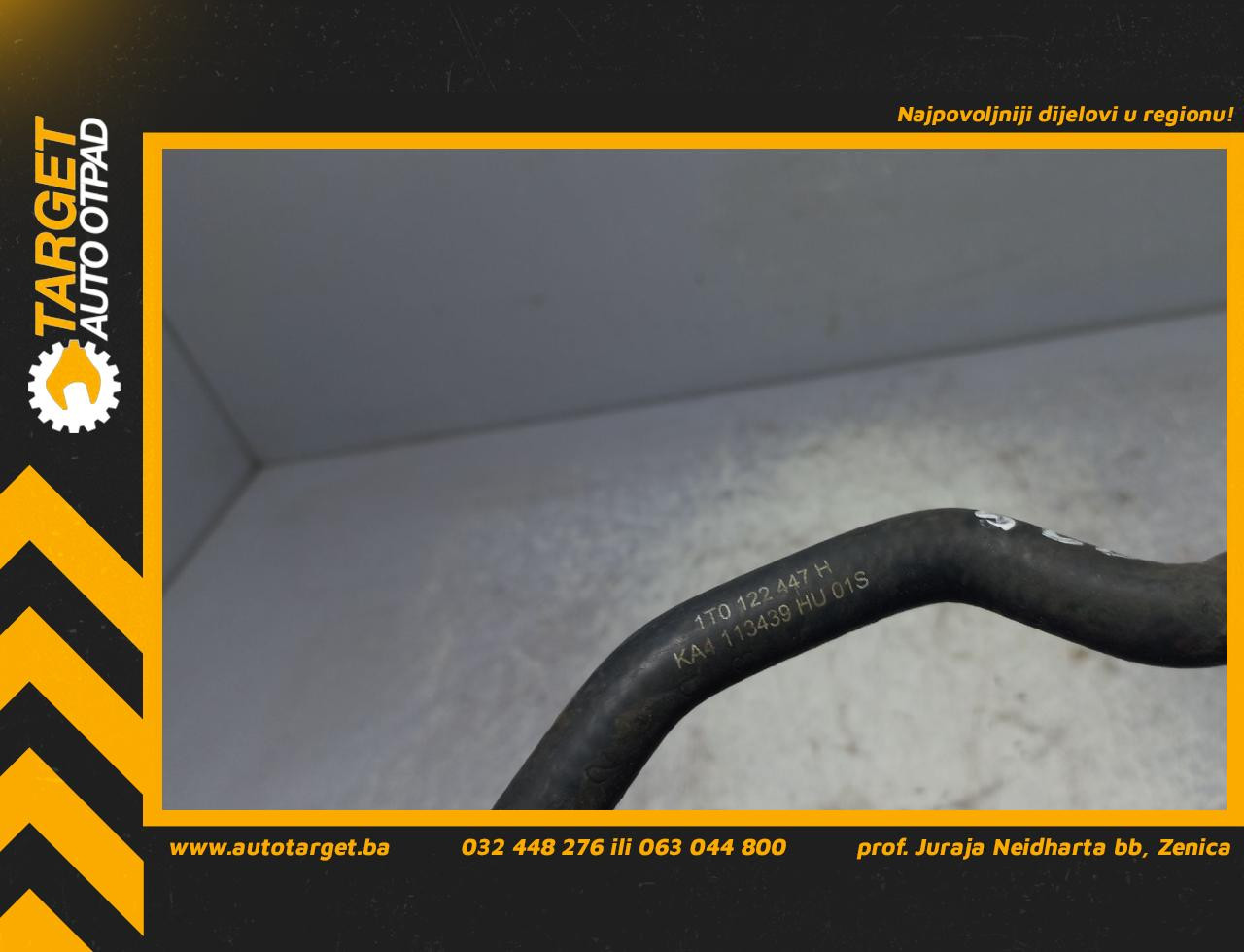 DIJELOVI CRIJEVO VW TOURAN > 06-10 2.0 1T0122447H