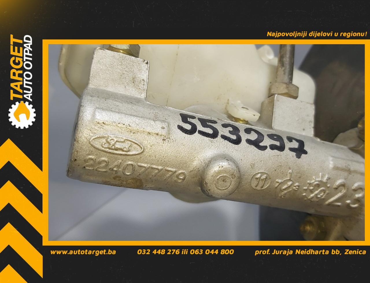 GLAVNI KOCIONI CILINDAR FORD MONDEO > 04-07 22407779