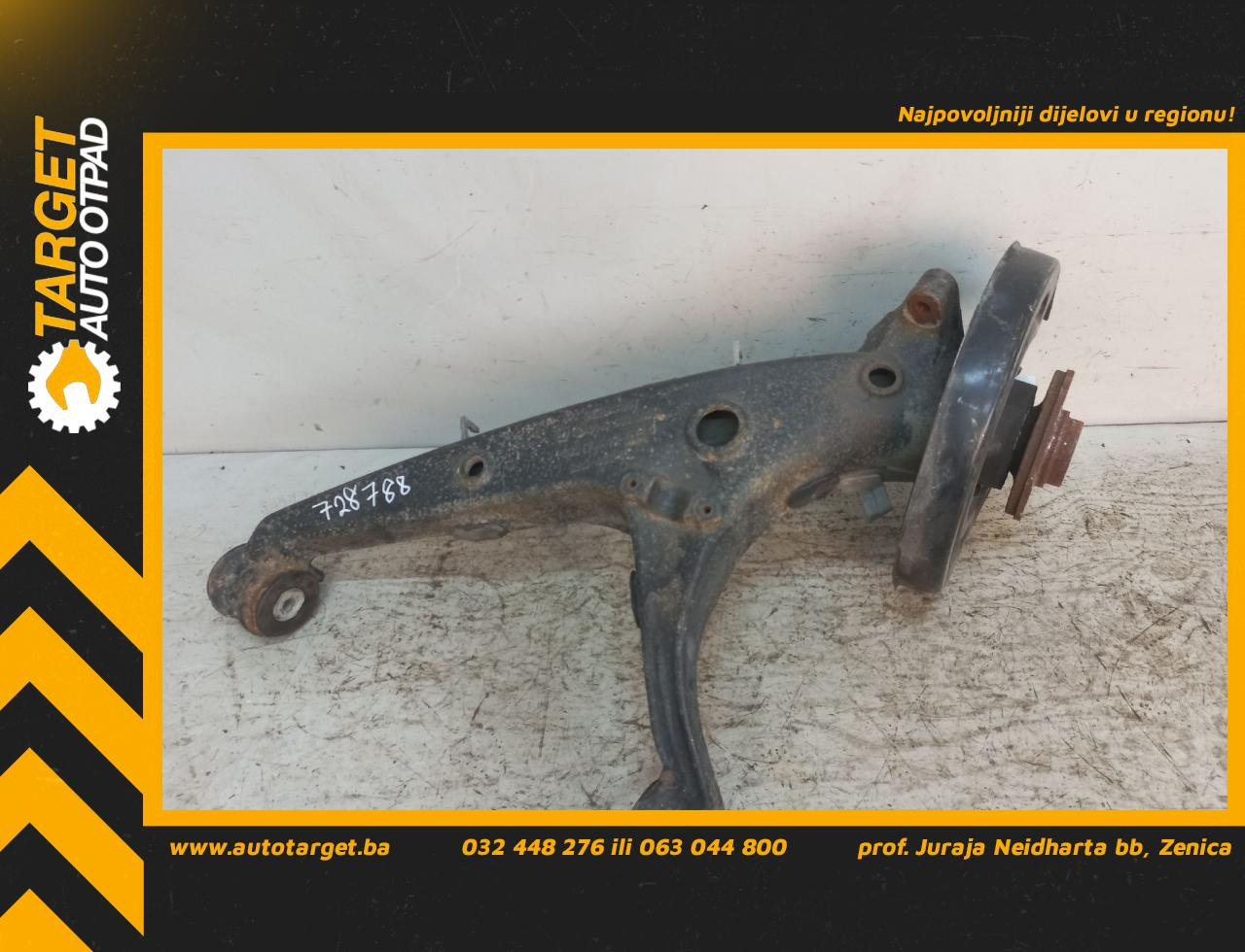 DIJELOVI GLAVCINA VW T5 > 03-09 7H0501414D