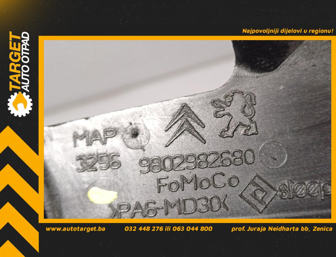 POKLOPAC ZUPCASTOG REMENA PEUGEOT BOXER > 14- 9802982680
