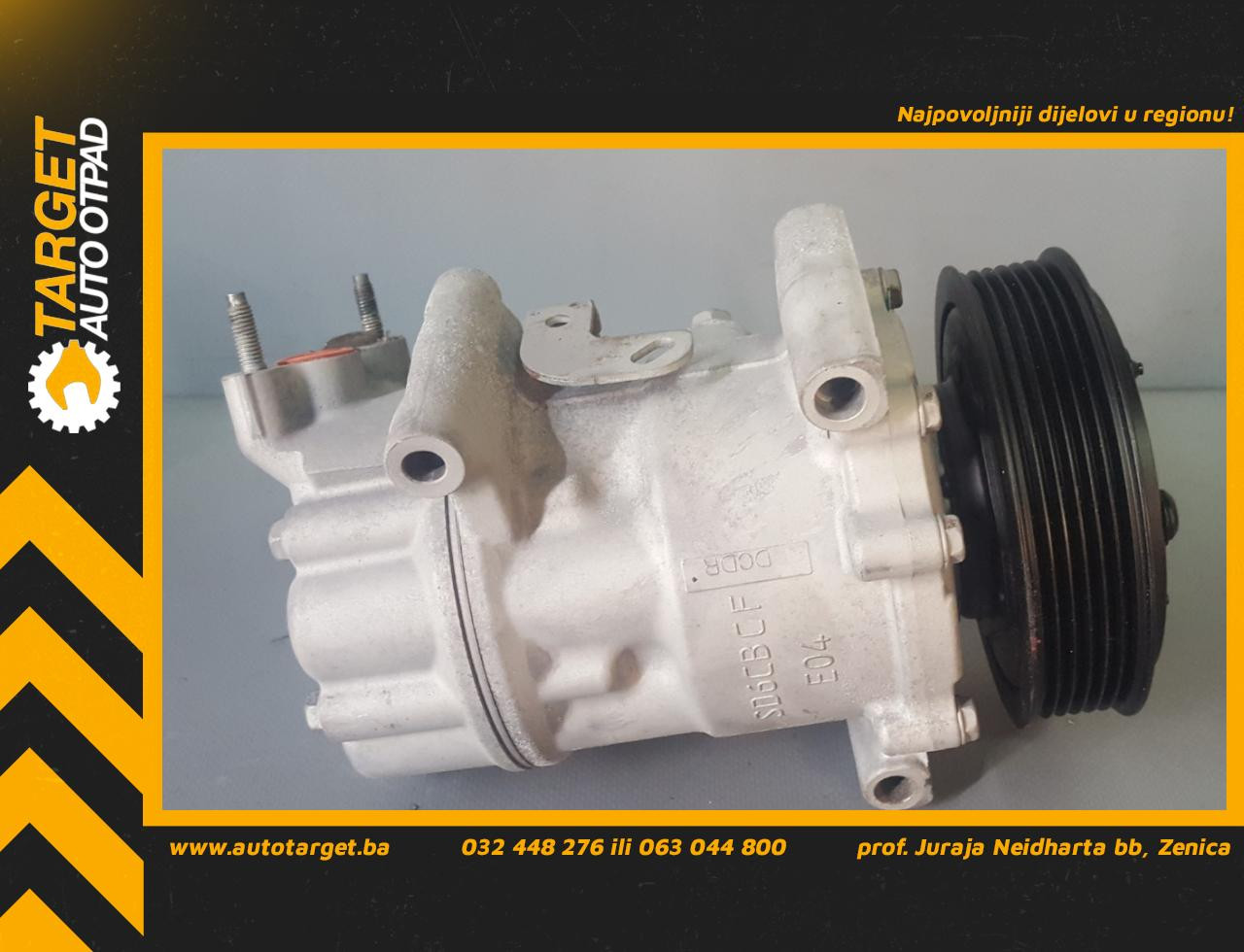 KOMPRESOR KLIME CITROEN C3 > 09-13 9671216280 9671216280