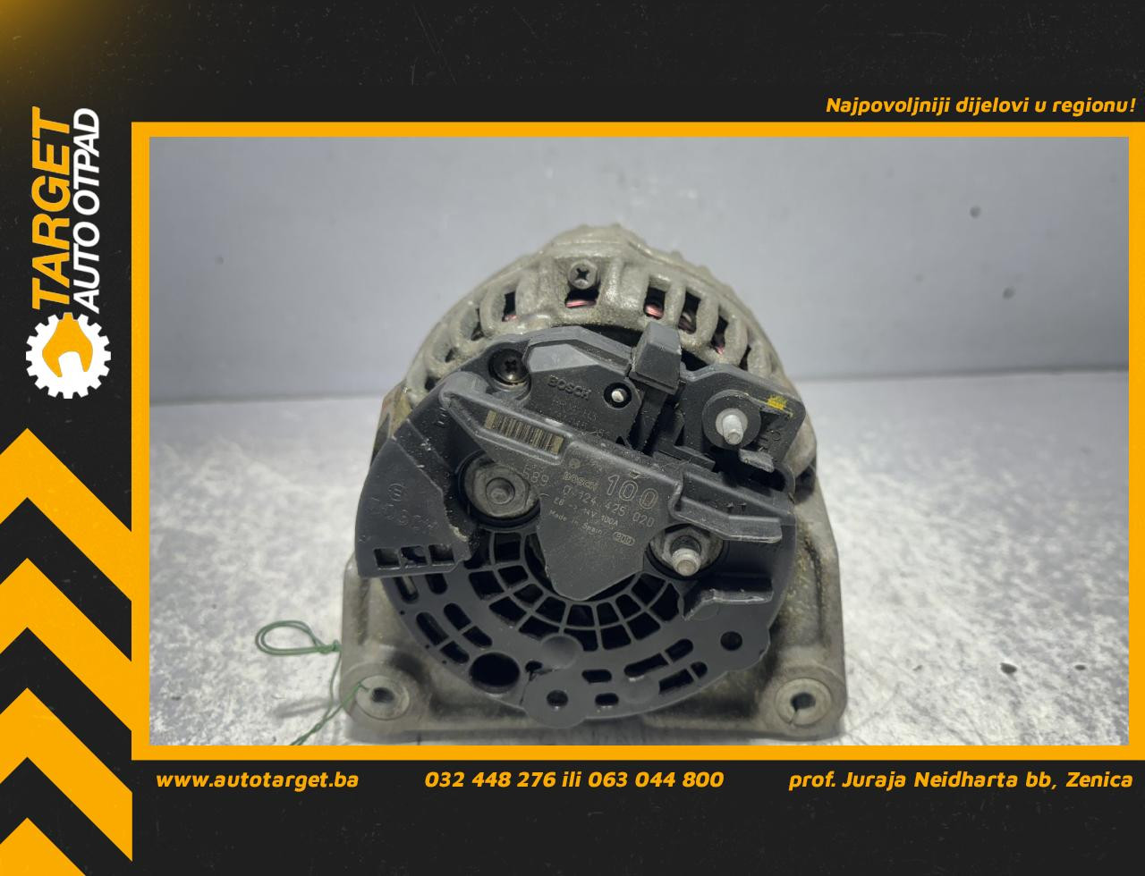 DIJELOVI ALTERNATOR OPEL ASTRA H > 04-06 1.6 0124425020