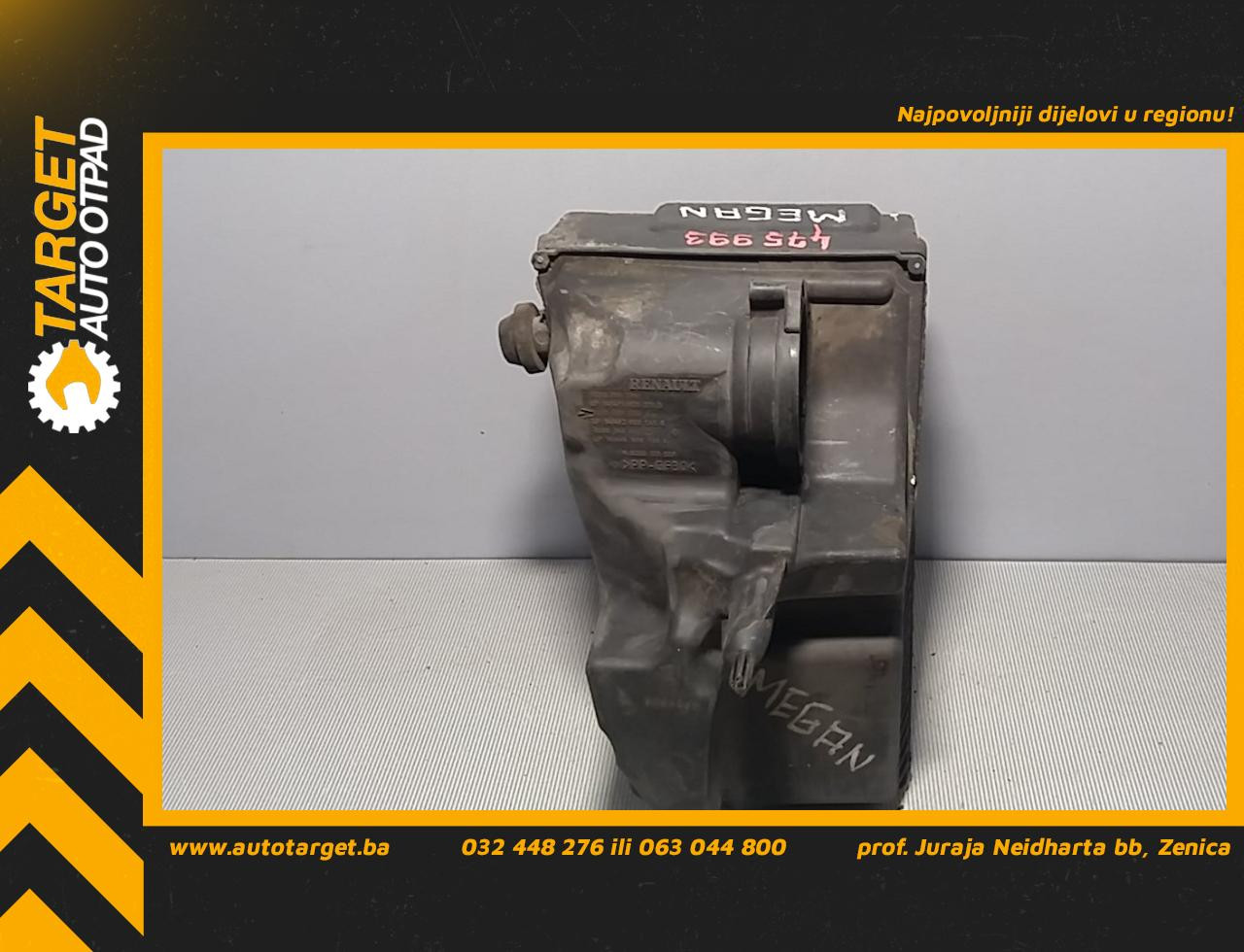 KUCISTE FILTERA ZRAKA RENAULT MEGANE > 02-05 8200261780