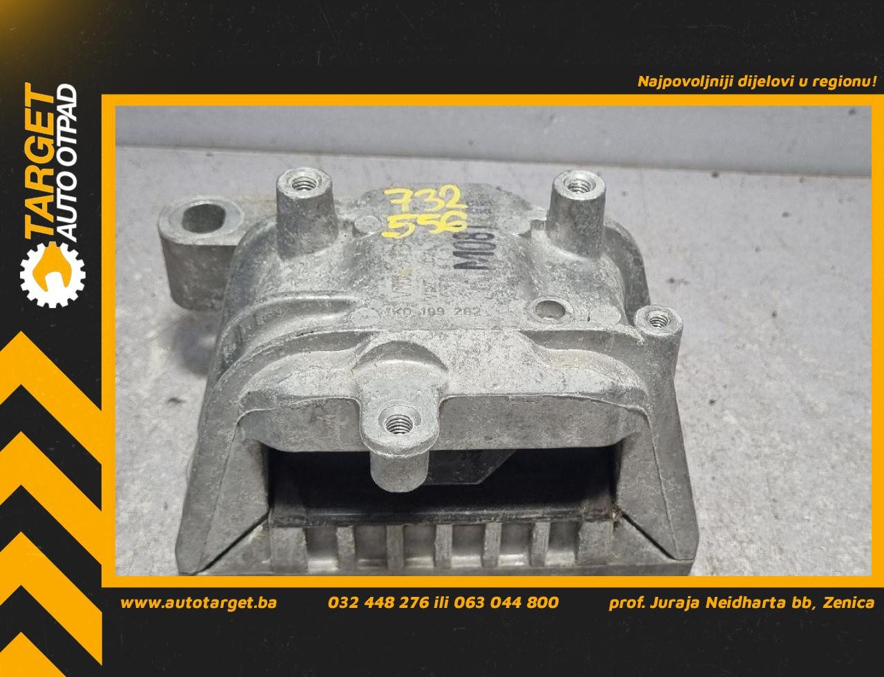 NOSAC MOTORA VW PASSAT B7 > 10-14 1K0199262CR