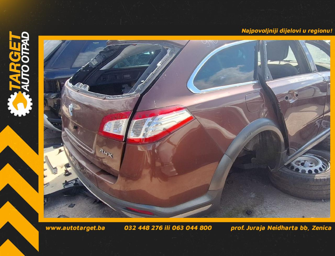 DIJELOVI POLUSTRANICA PEUGEOT 508 > 11-14 2.0