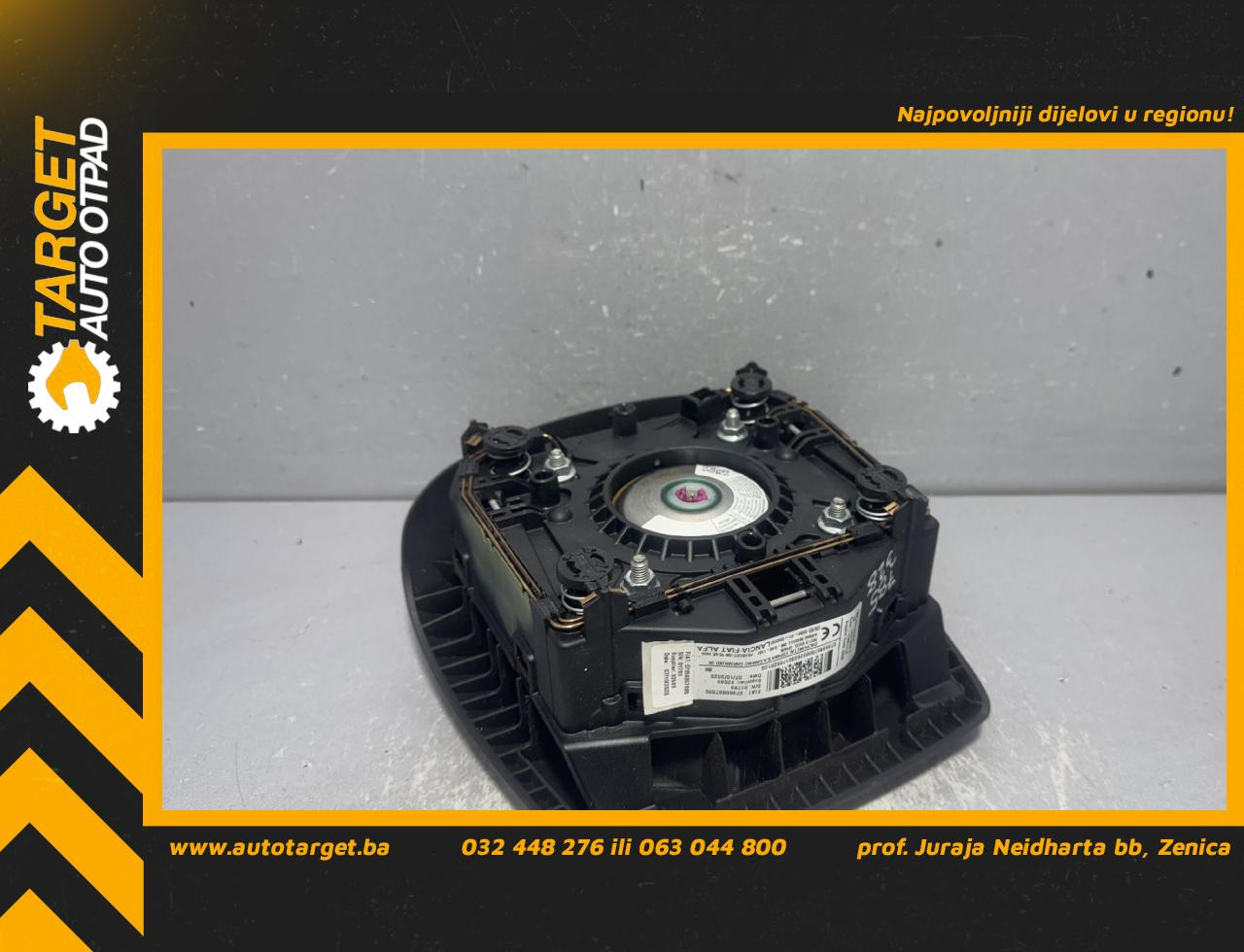 DIJELOVI AIRBAG VOLANA PEUGEOT BOXER > 14- 2.2 07356857830