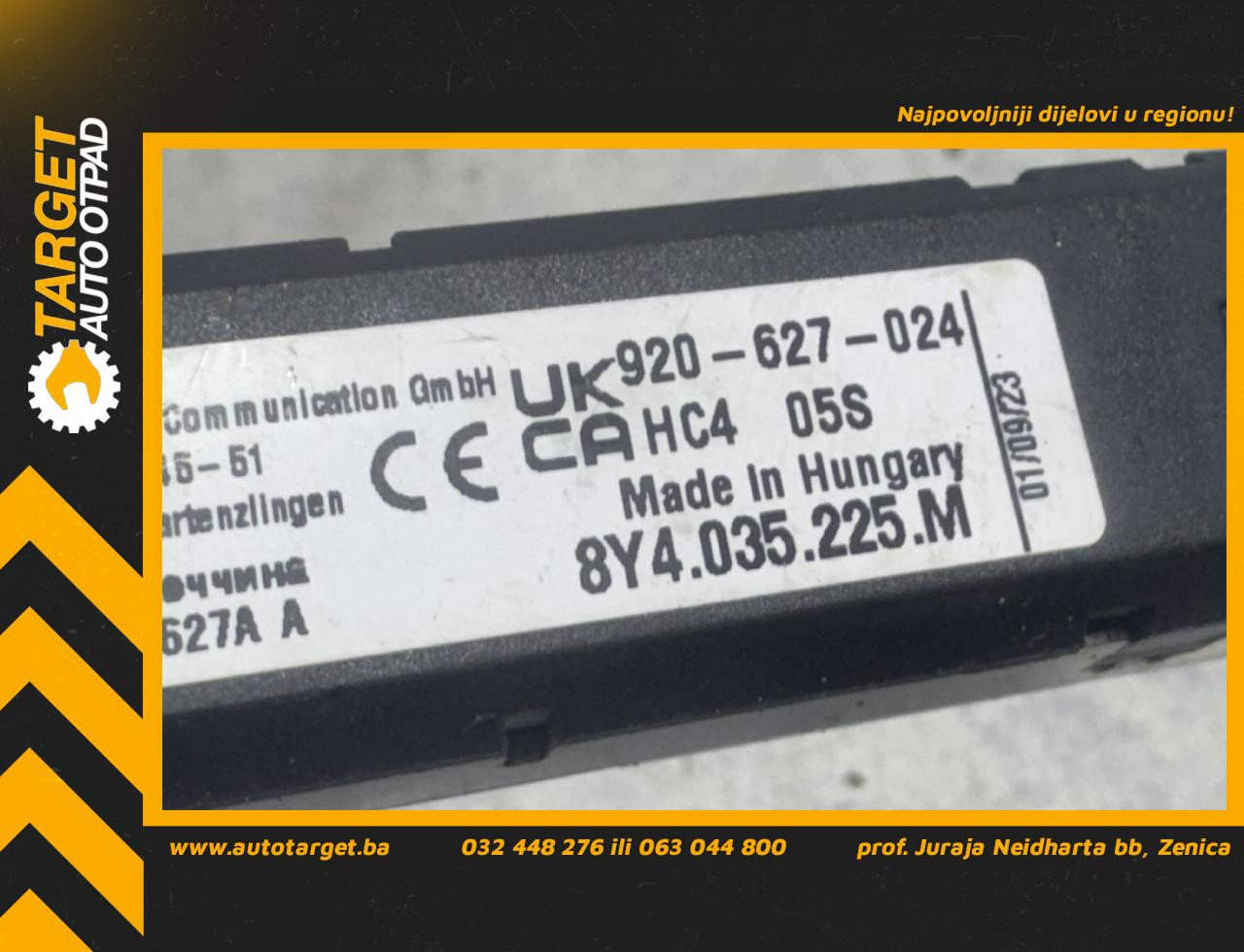 DIJELOVI ANTENA AUDI A3 (8Y) > 20 -  1.5 8Y4035225M