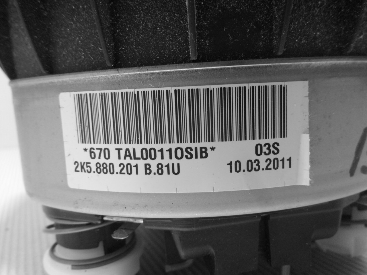 AIRBAG VOLANA VW CADDY > 10-15 VW906051 2K5880201B