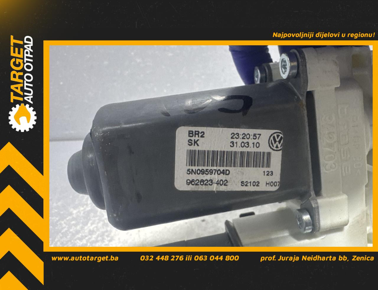 MOTORIC PODIZACA STAKLA VW TIGUAN > 07-11 5N0959704D