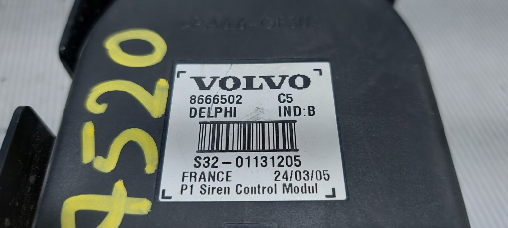 DIJELOVI ELEKTRONIKA ALARMA VOLVO S40/V50 > 04-07 8666502