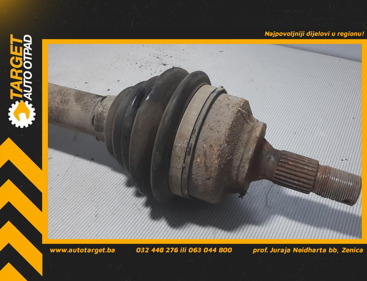 DIJELOVI POLUOSOVINA PEUGEOT 307 > 01-05