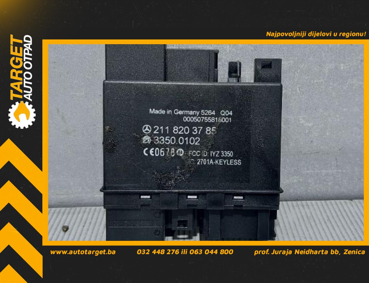 ELEKTRONIKA MODUL MERCEDES CLS > 04-11 2118203785