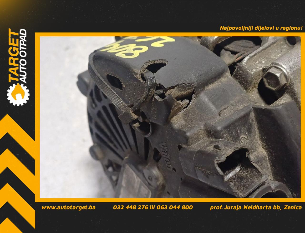 DIJELOVI ALTERNATOR CITROEN C5 > 04-07 1.6 9646321780