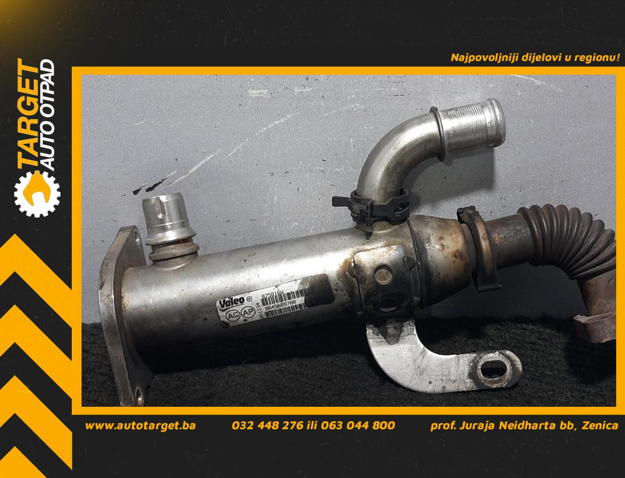 HLADNJAK EGR VENTILA PEUGEOT 407 > 04-07 9645689780