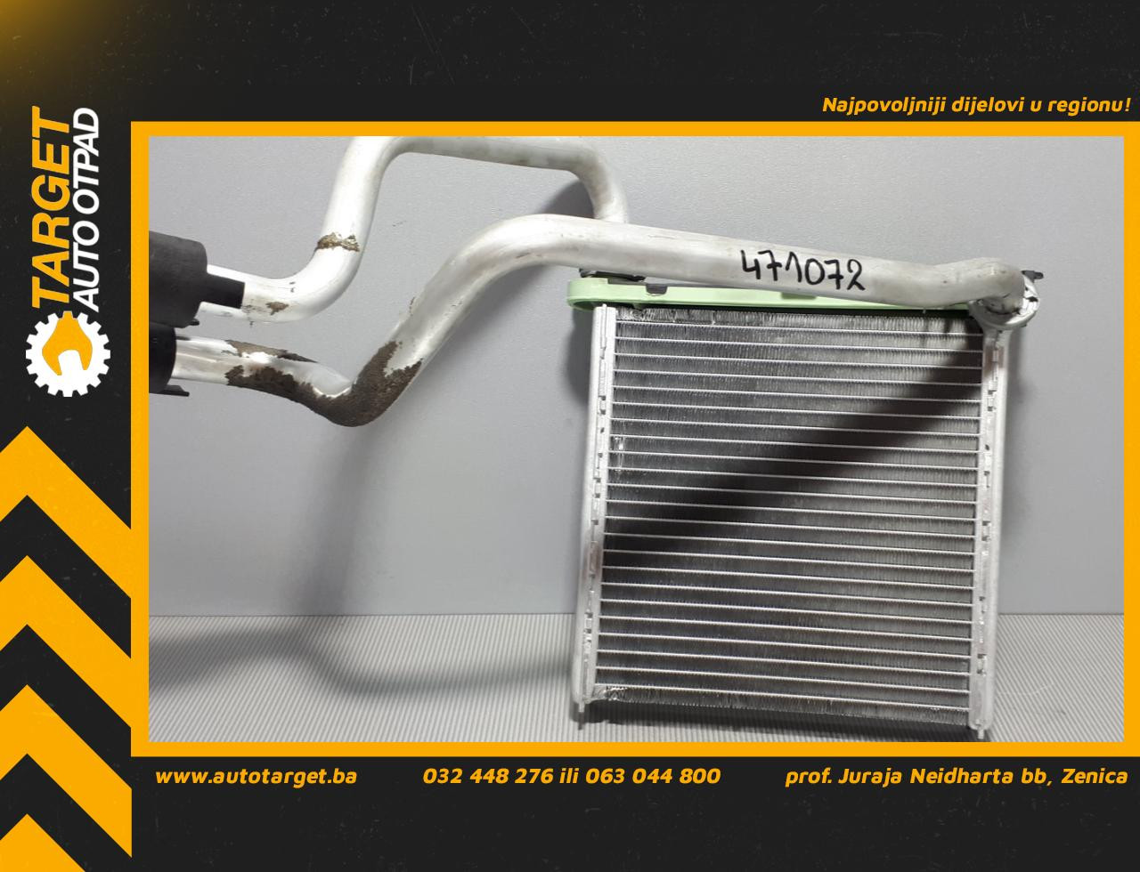 DIJELOVI MALI HLADNJAK VW GOLF 7 > 12-16 5Q0819031