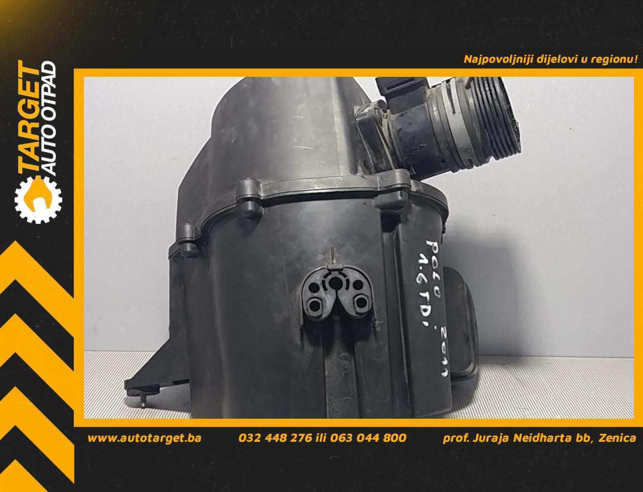KUCISTE FILTERA ZRAKA VW POLO > 09-14 6R0129601C