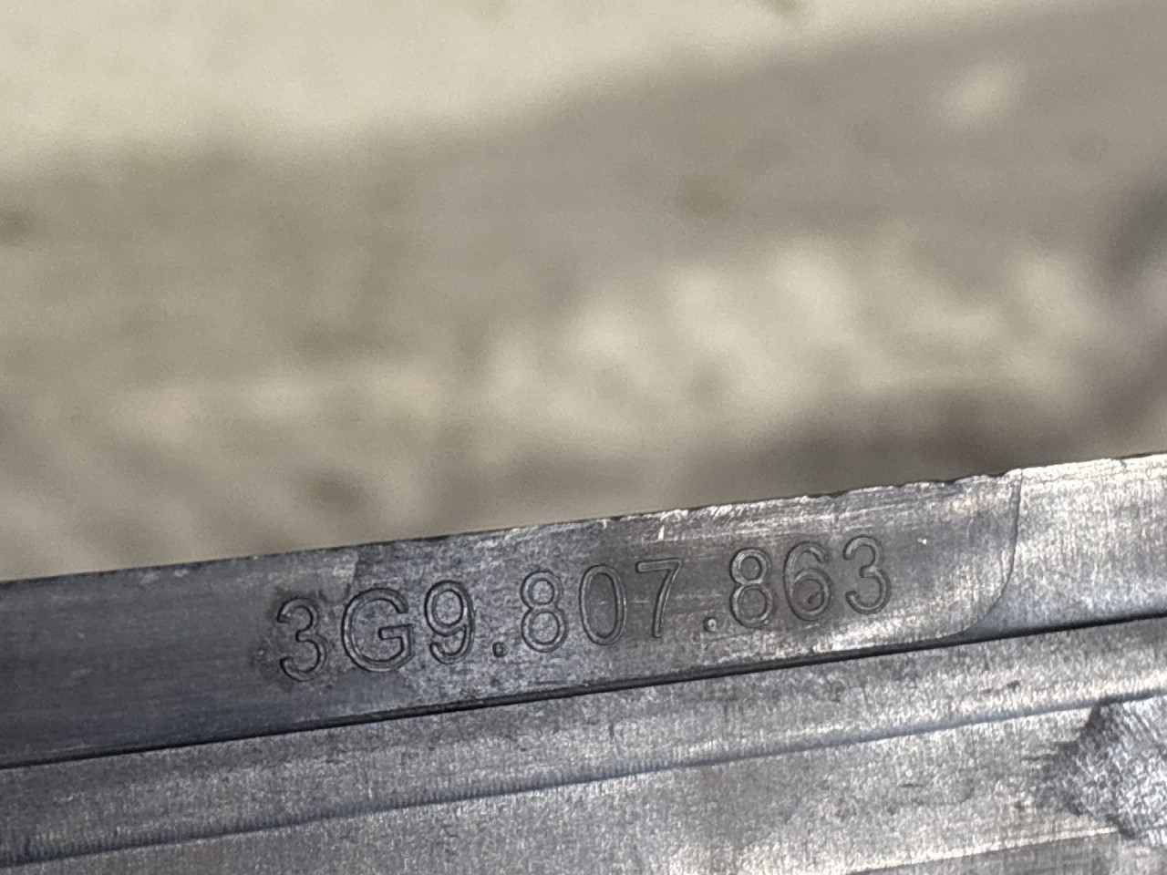 PLASTIKA BRANIKA VW PASSAT B8 > 14-19 3G2807863