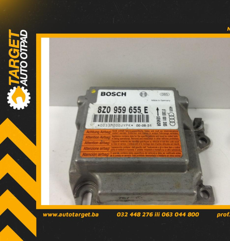 DIJELOVI ELEKTRONIKA AIRBAGA AUDI A2 > 99-05 8Z0959655E