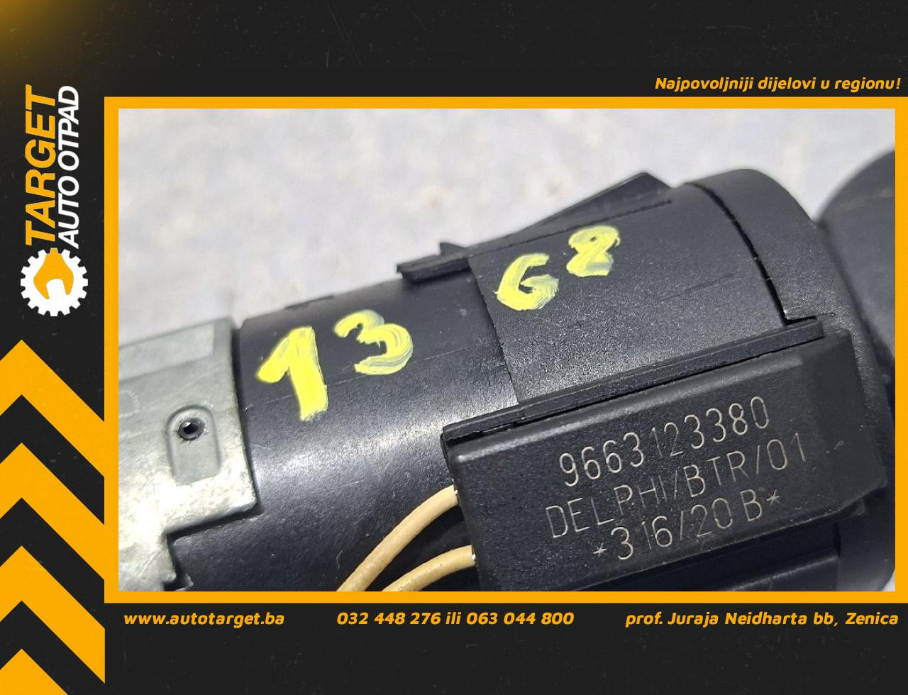 DIJELOVI BRAVA PALJENJA PEUGEOT 308 > 17-21 1.5 9663123380