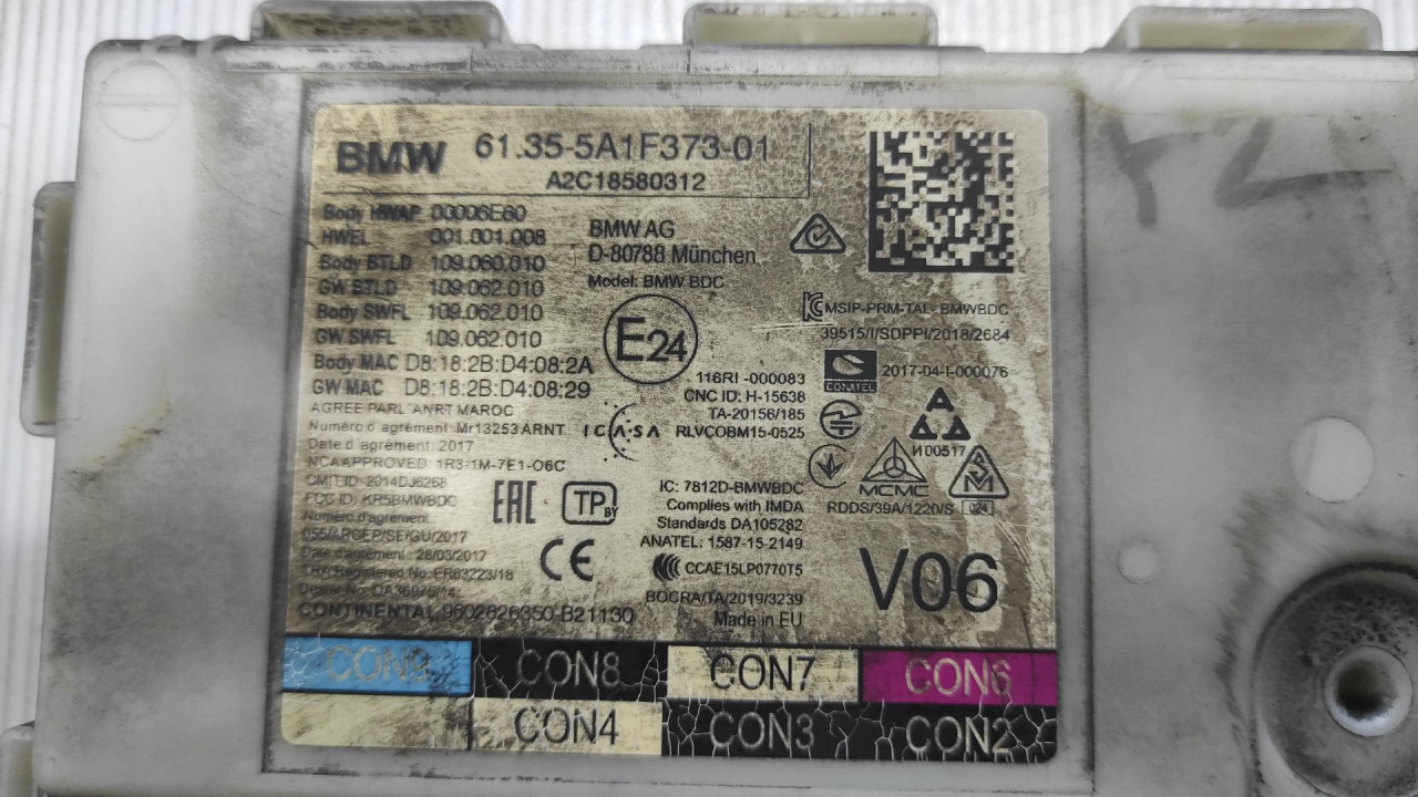ELEKTRONIKA MODUL BMW X5 (G05) > 18- 61355A1F373-01