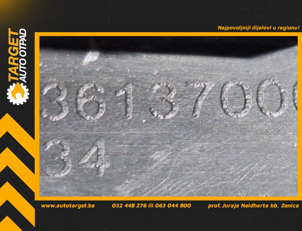 DIJELOVI PLASTIKA BRANIKA PEUGEOT 308 > 13-17 2.0 36137000