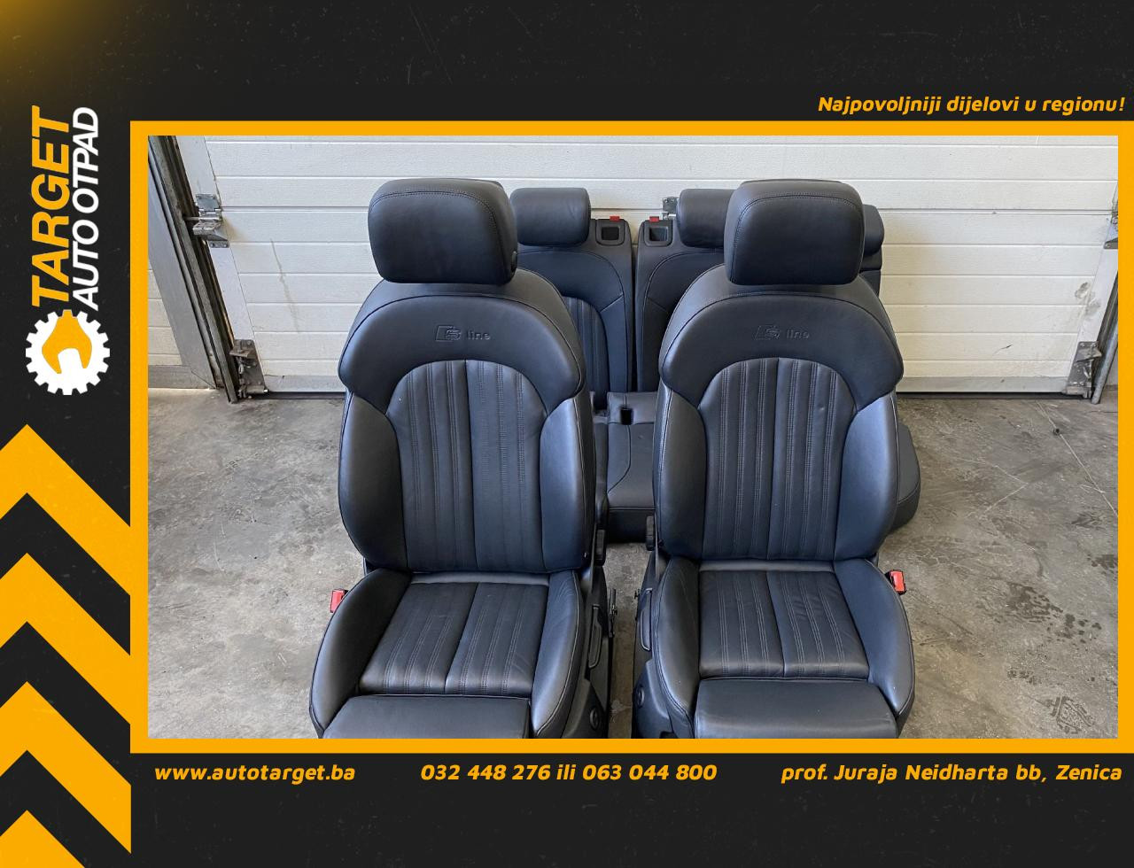 DIJELOVI SJEDISTA AUDI A6 4G > 11-14 2.0
