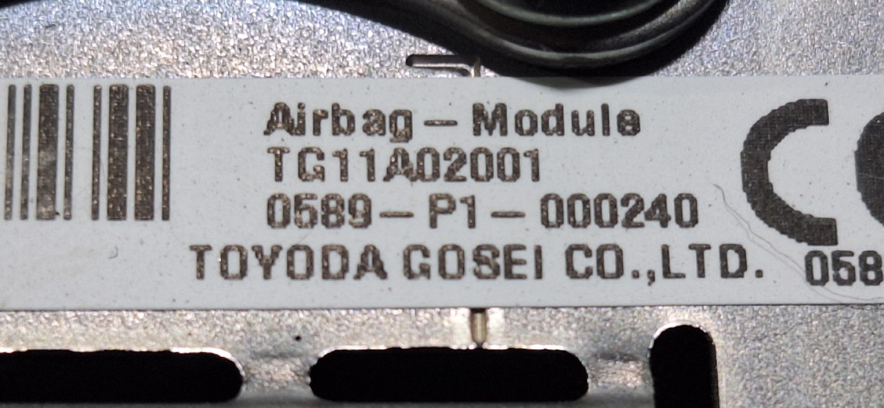 DIJELOVI AIRBAG VOLANA MAZDA 6 > 13-16 TG11A02001