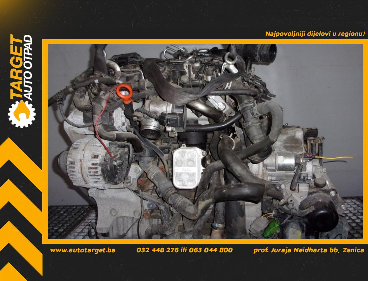 DIJELOVI MOTOR VW CADDY > 10-15 1.6