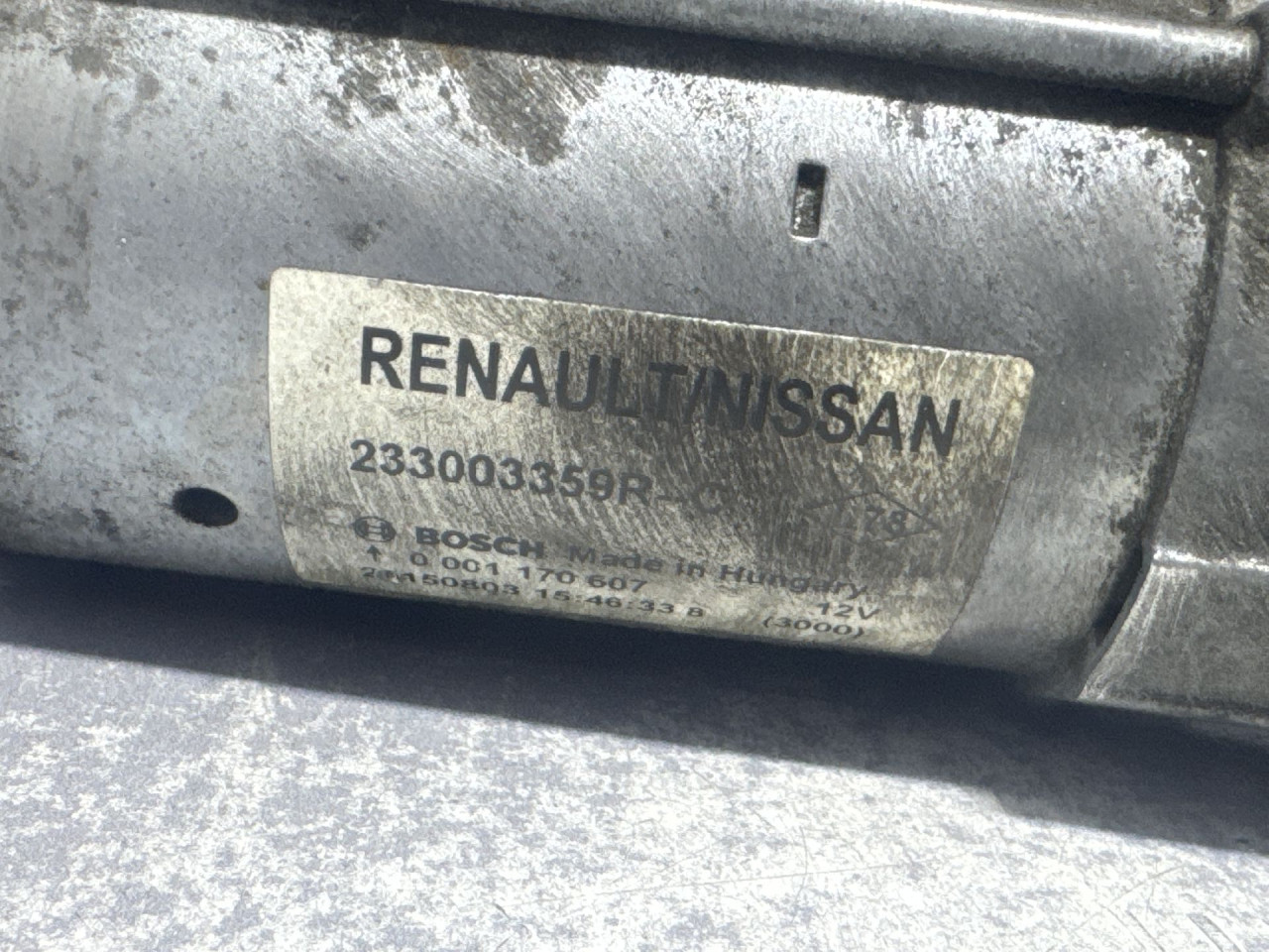 DIJELOVI ALNASER NISSAN QASHQAI > 14-17 1.6 233003359R