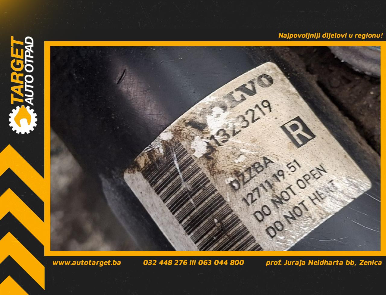 DIJELOVI AMORTIZER VOLVO S60/V60 > 10-13 2.0 31323219