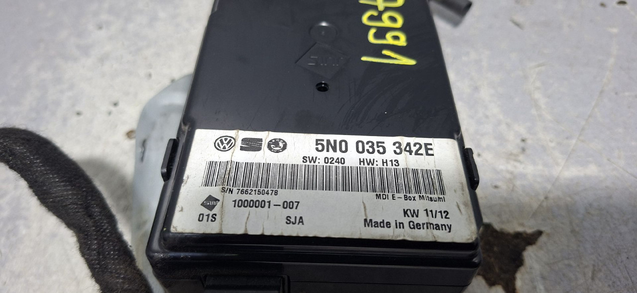 DIJELOVI ELEKTRONIKA MODUL VW GOLF 6 > 08-12 5N0035342E