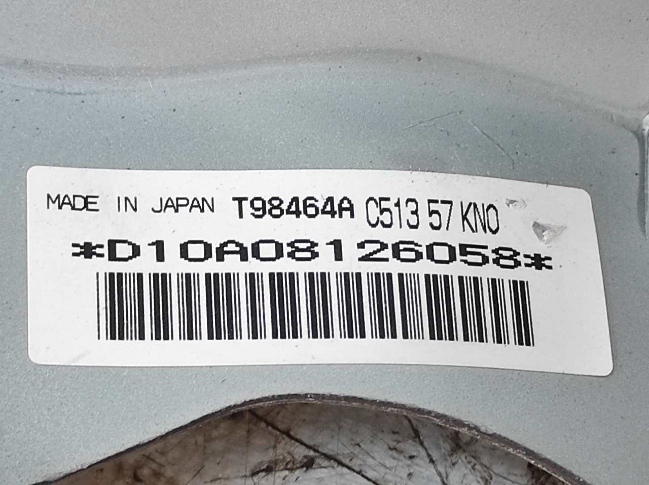 DIJELOVI KROVNI AIRBAG MAZDA 5 > 11-15 T98464A
