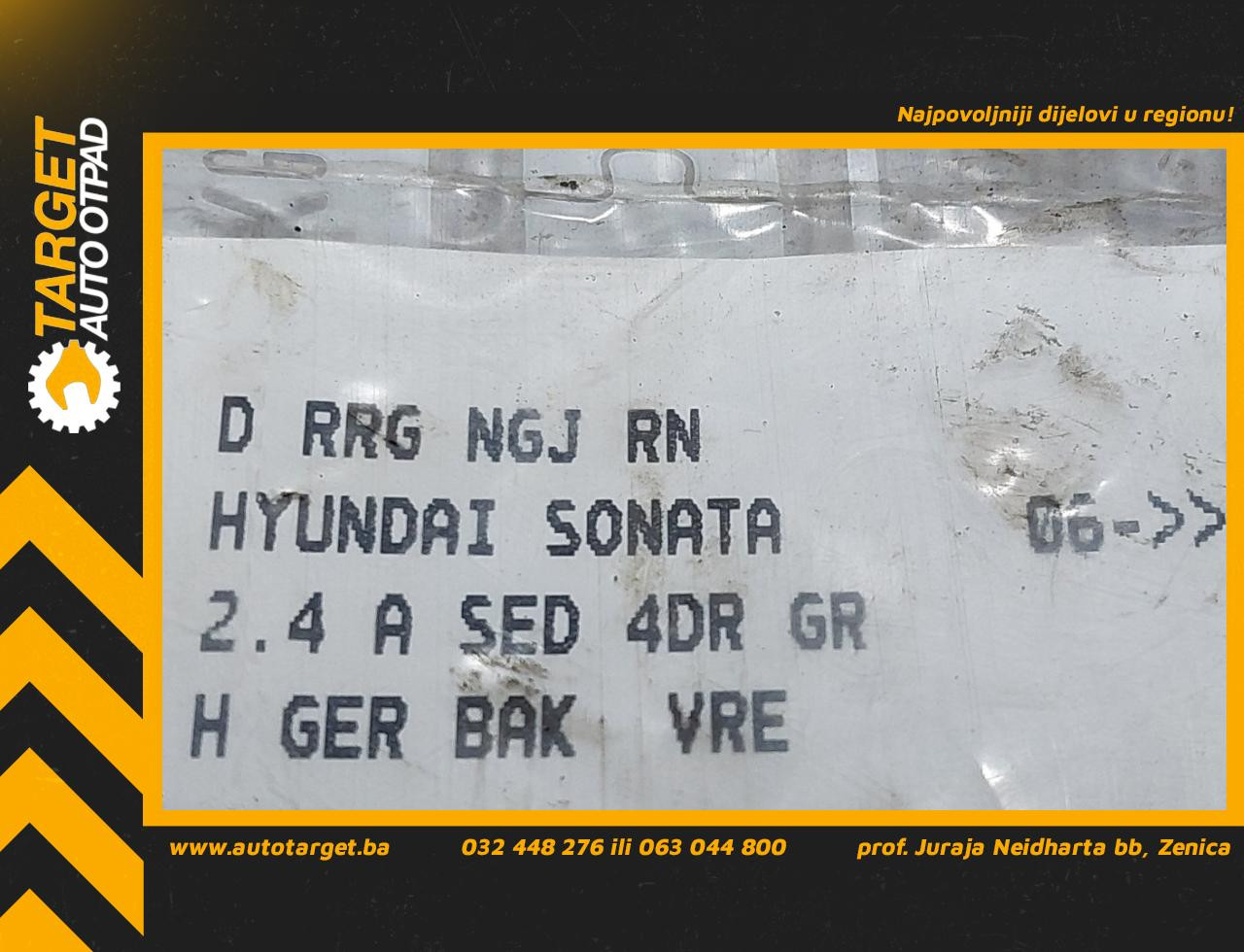 DIJELOVI BAGLAMA HYUNDAI SONATA > 06-11