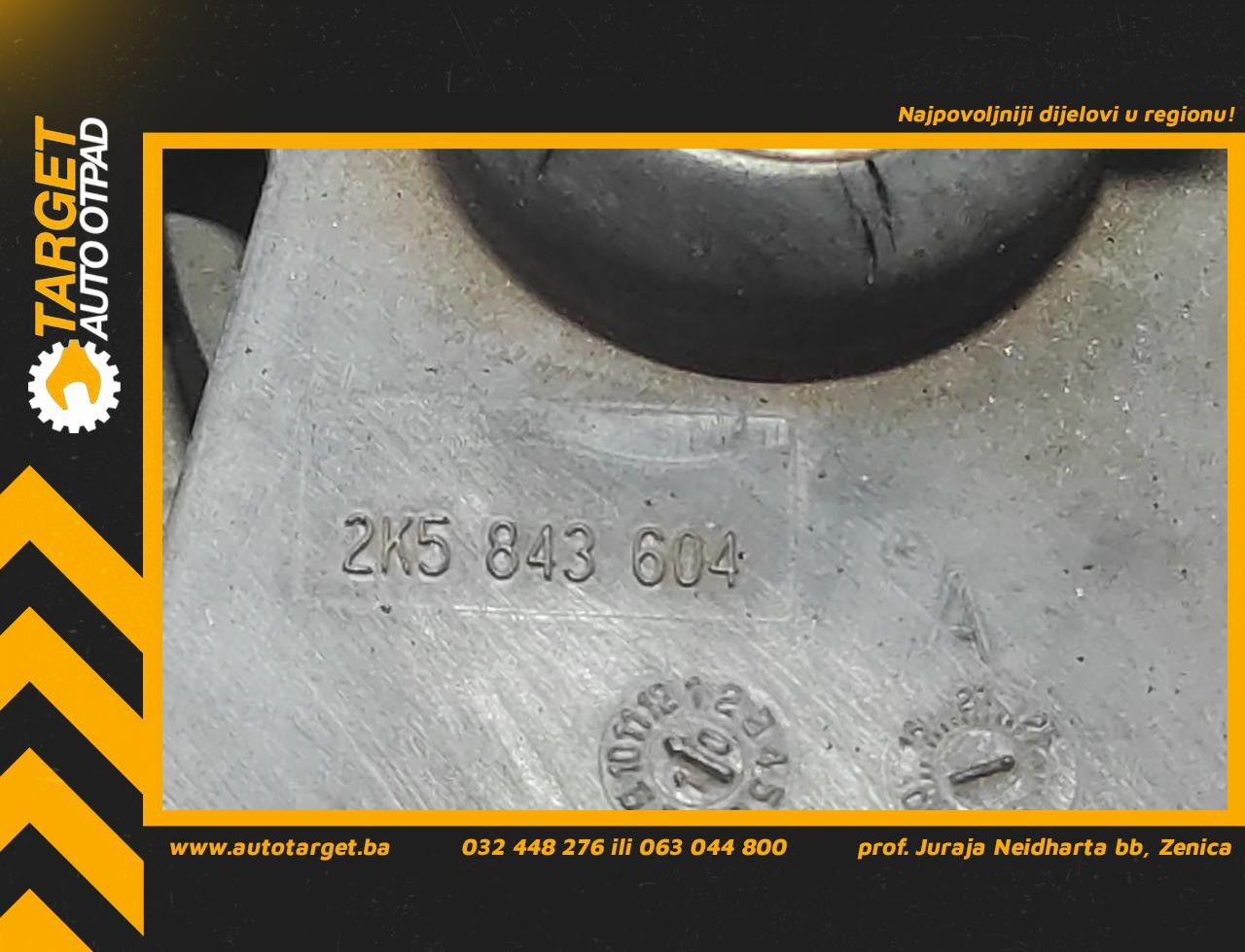 DIJELOVI BRAVA VRATA VW CADDY > 03-10 2K5843604