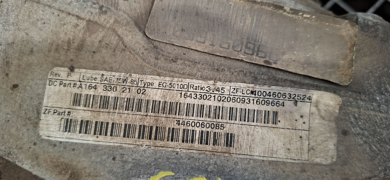 DIFERENCIJAL MERCEDES ML (W164) > 08-11 A16433021002