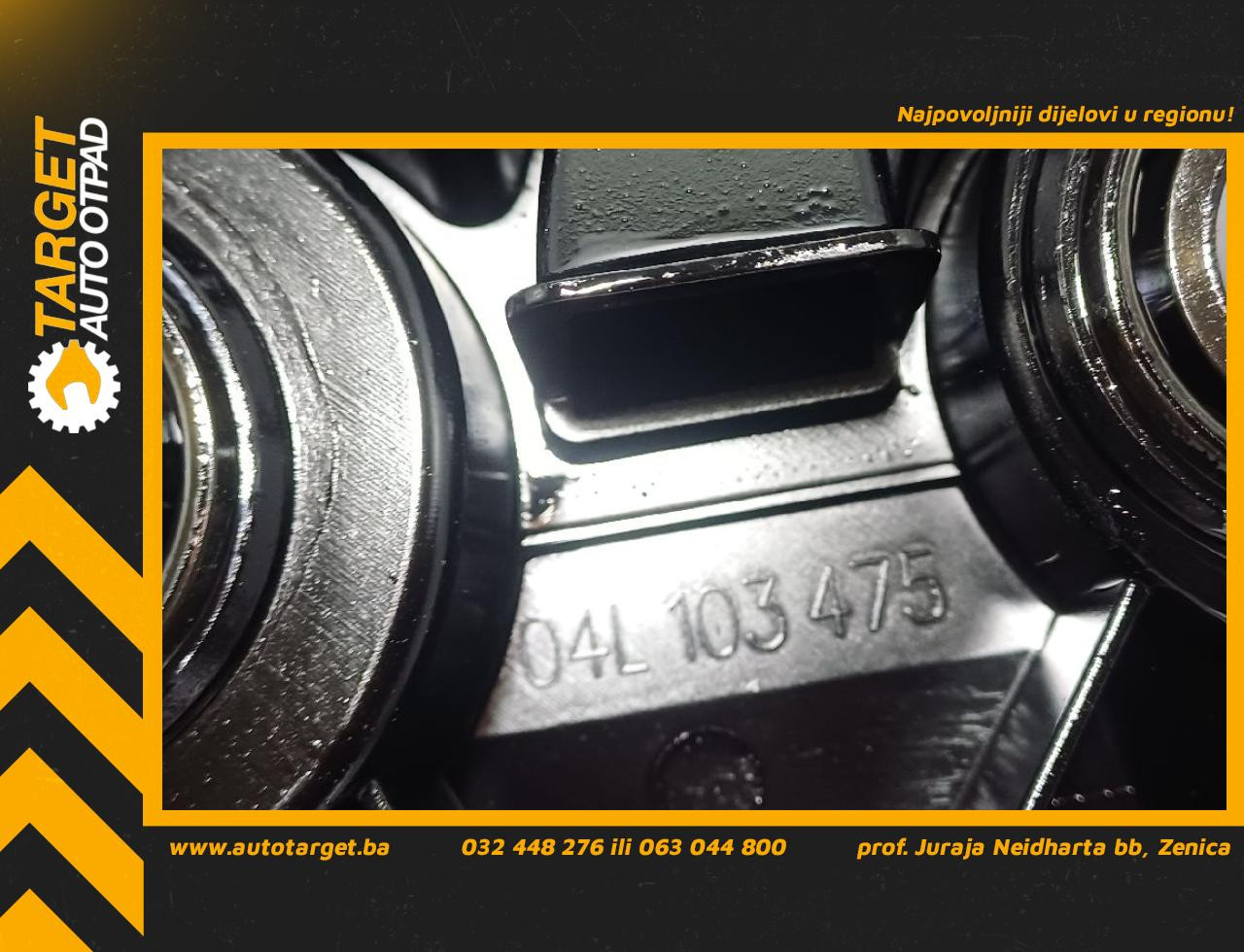 DIJELOVI DEKLO VW PASSAT B8 > 14-19 2.0 04L103475